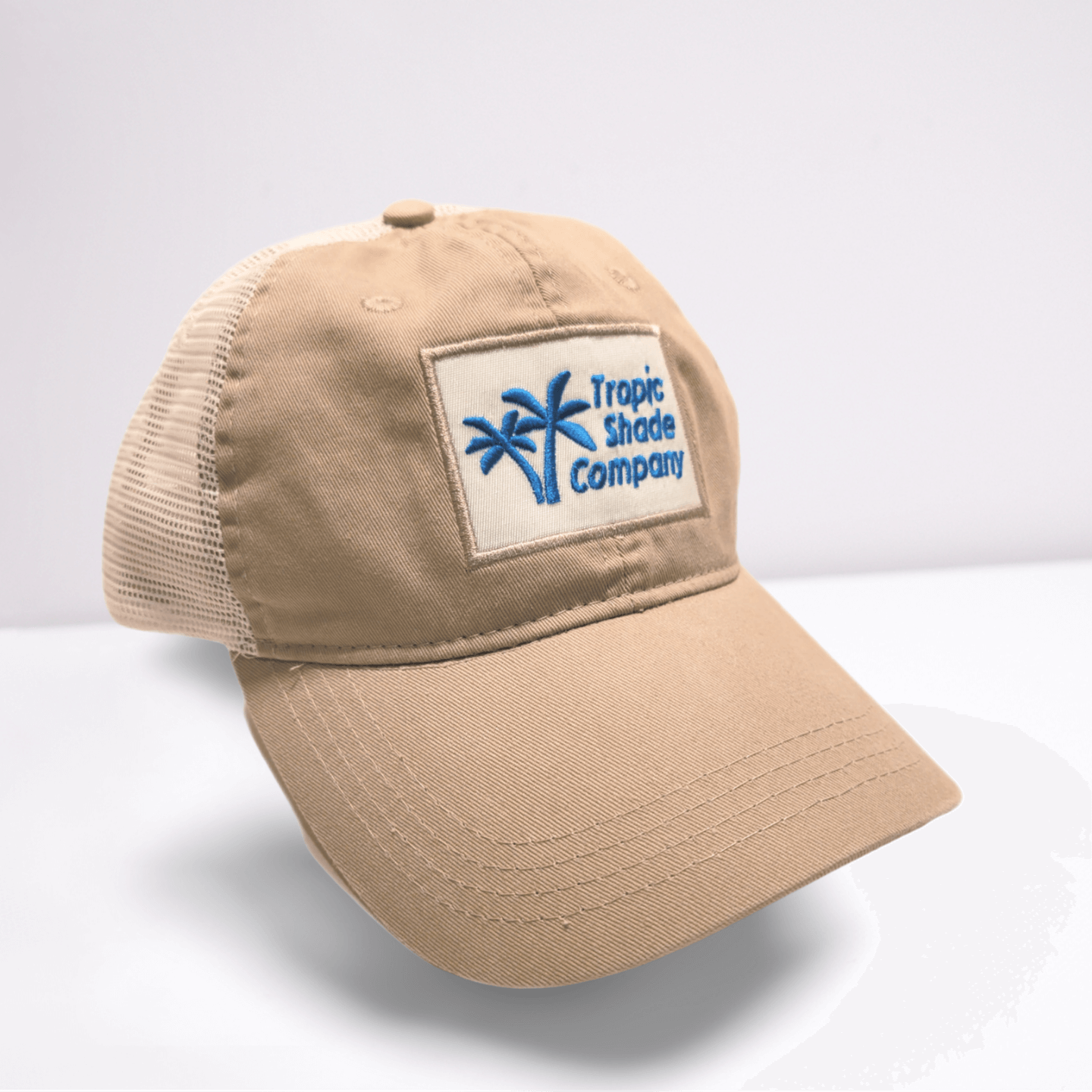 Tropic Shade Cap – Khaki Cotton Twill