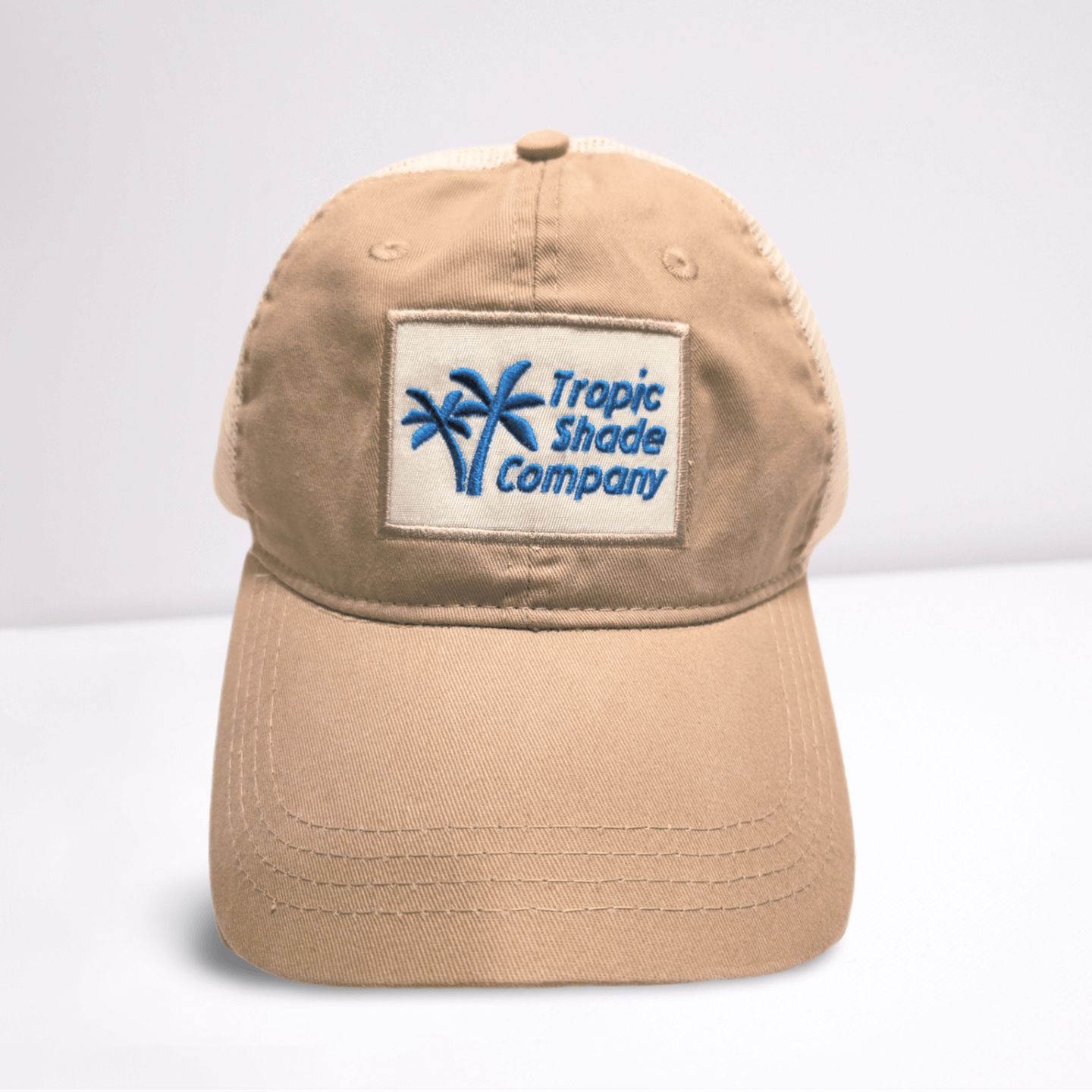 Tropic Shade Cap – Khaki Cotton Twill